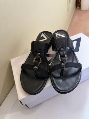 Black Anne Klein Sport Sandals